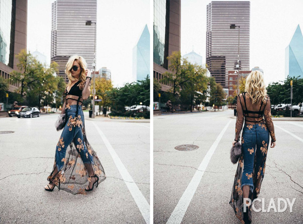 简单点 仲夏秀清凉只要一件透视装