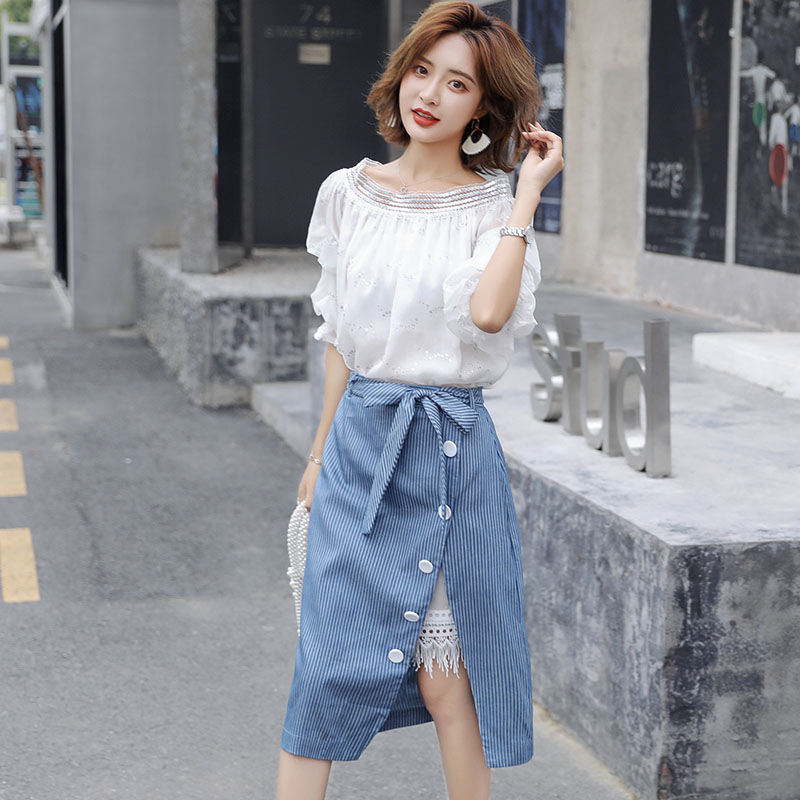 七夕节，准备约会的姑娘建议穿这种套装，搭配高跟鞋女人味十足