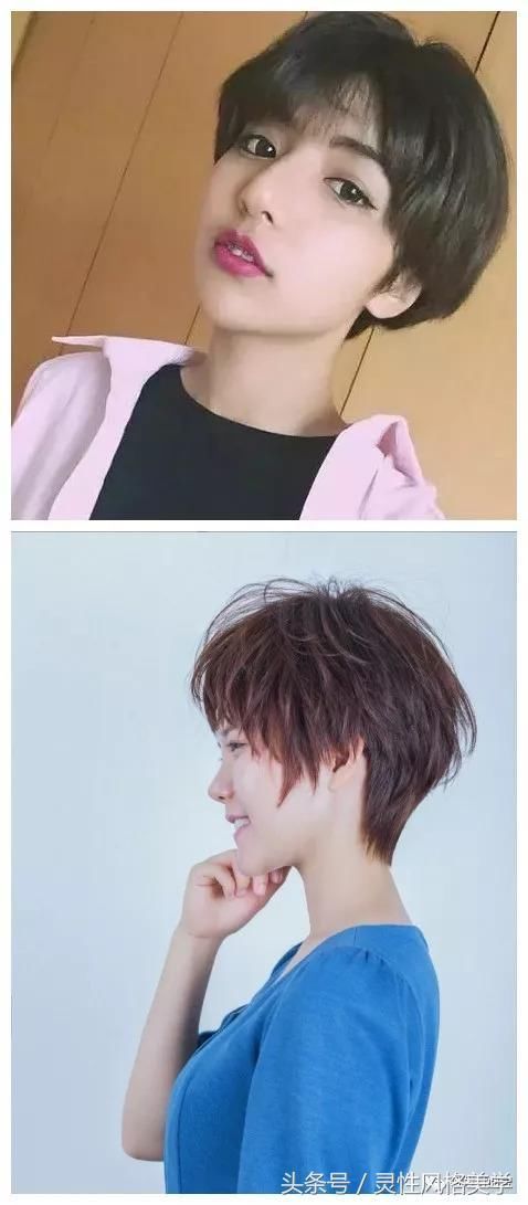 显瘦又显小短发50款短发，你的短发是这样吗？