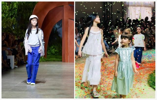 两人同岁，在机场黄多多美丽时尚，但到了巴黎秀场，李嫣霸气外露