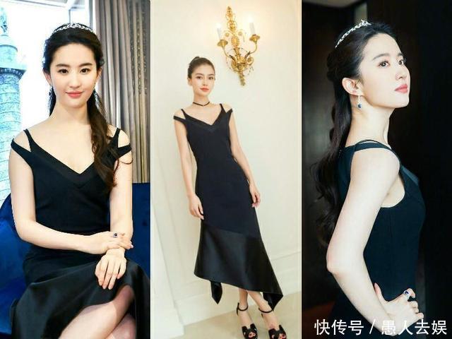 女星撞衫大比拼，热巴完胜古力娜扎，杨颖赢了杨幂却输给了赵丽颖