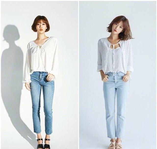 牛仔裤的初秋日常穿搭，让你时髦又减龄！