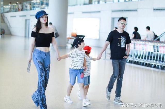 冉莹颖装扮再次破尺度 紧身牛仔勒 短T更是大秀傲人上围和小蛮腰