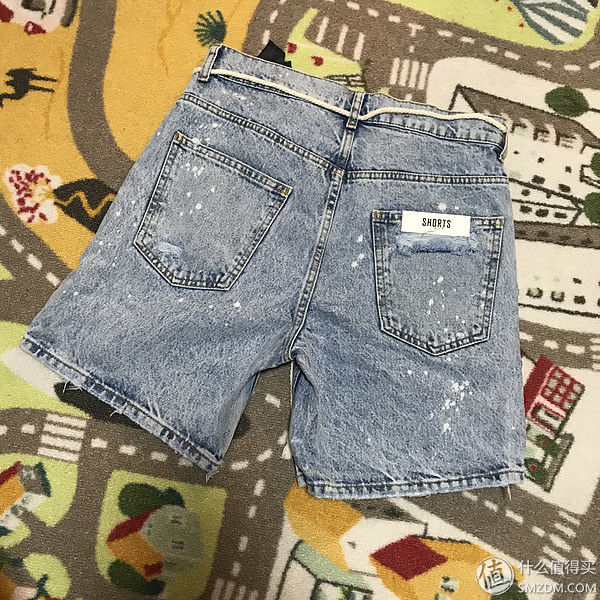 服饰快消品 篇七十五:Zara 破洞装饰牛仔百慕大短裤晒单