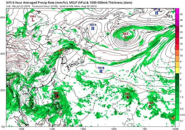 双低压生成，6号台风最快或24日出现，7号台风可能是强台风