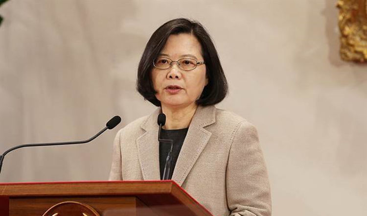 蔡英文谈两岸交流提“推三阻四” 港媒:种种条件都对统一有利