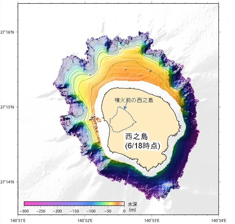 因为火山,日本高调宣布:日本国土面积增加了2