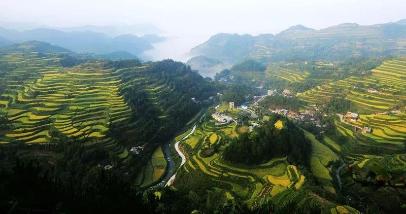 9月，贵州最美的风景竟然在这里，一生要去看一次~