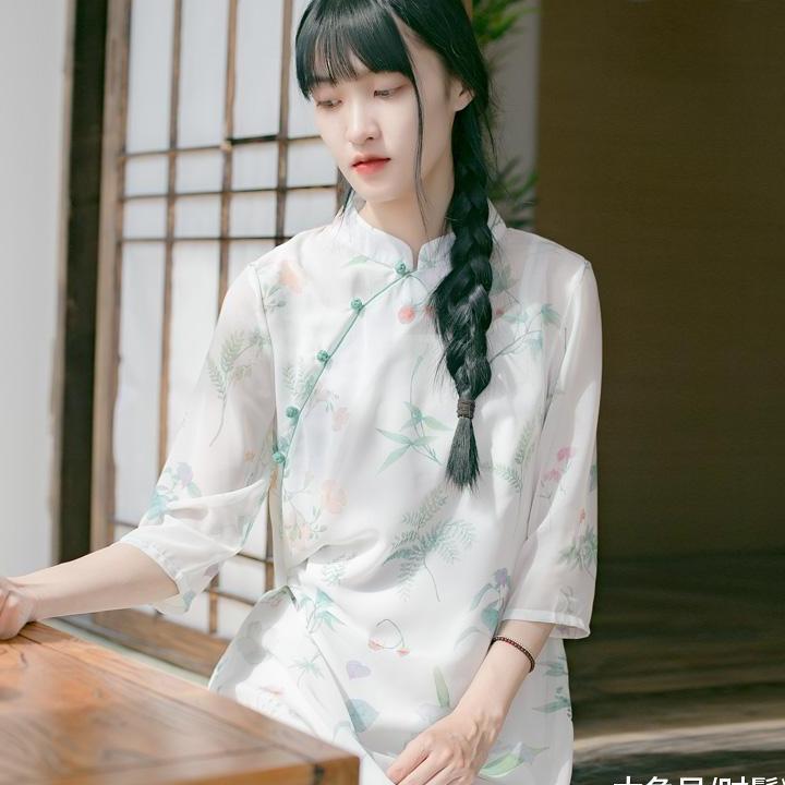 曼妙身姿美如画, 中国风连衣裙穿出倾城倾国的东方美