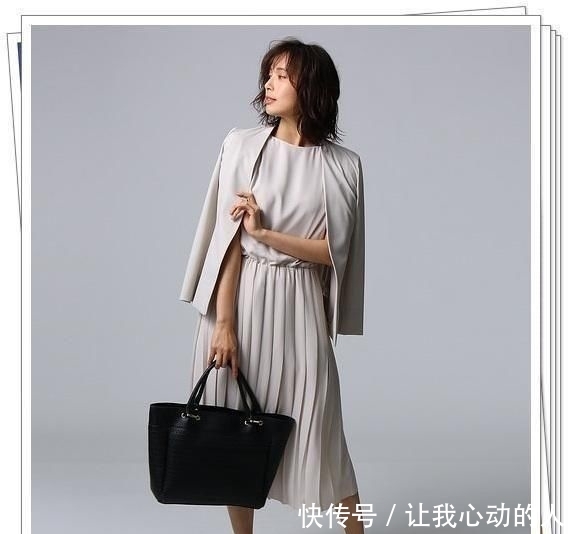 搭配■西装不要领子?日本30岁轻熟女人现在流行的春季造型