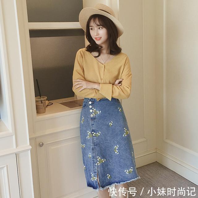半身裙@春天独宠气质半身裙,百搭出不同花样的魅力造型