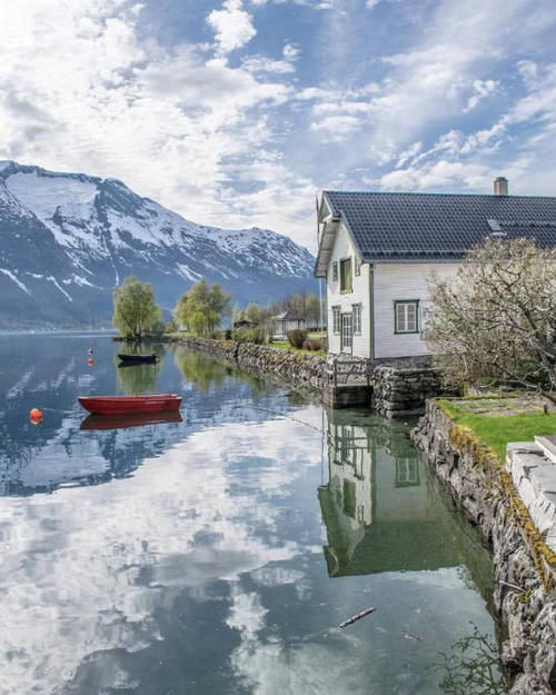  『婉约』挪威的美在于安静温柔的像个婉约的女子