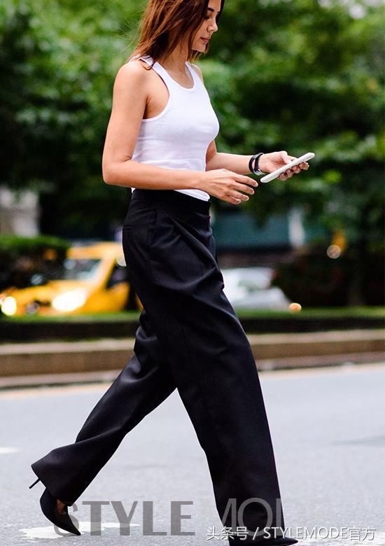 背心搭阔腿裤，大写加粗的高级清凉夏装！