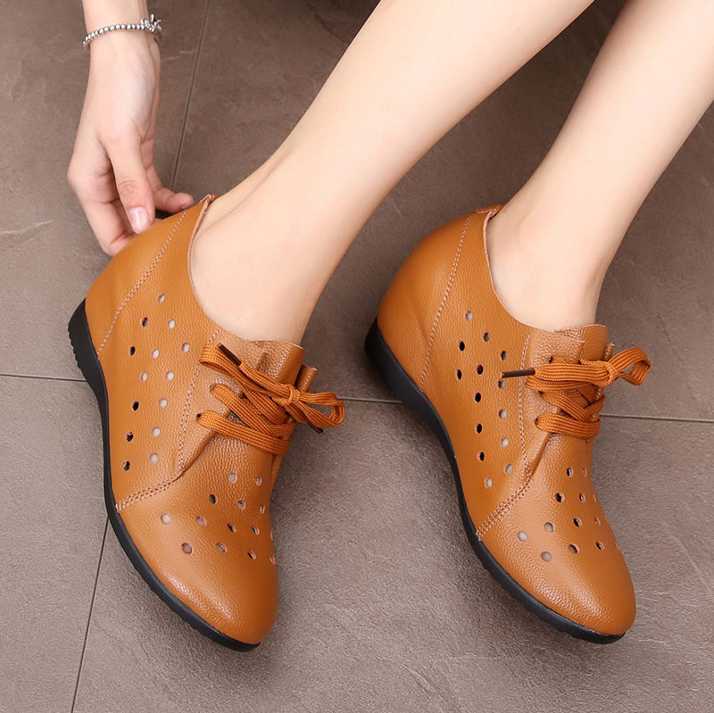 这样软底的妈妈鞋，怎么穿都不累脚，还超美哦