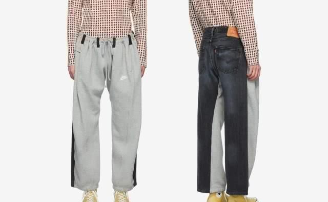  『瘋狂』瘋狂混血儿裤开售！反面Nike、反面Levi's 收购再制开价1.5万余元