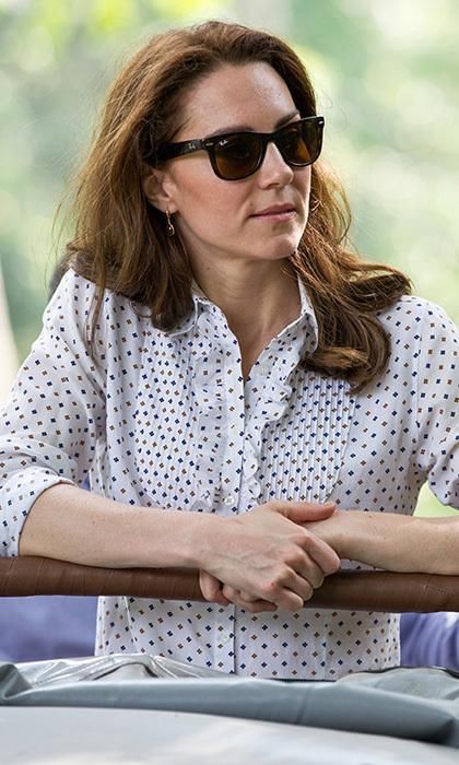 皇室爱上戴墨镜!凯特王妃最酷，威廉最帅气!唯独她戴上最时尚!