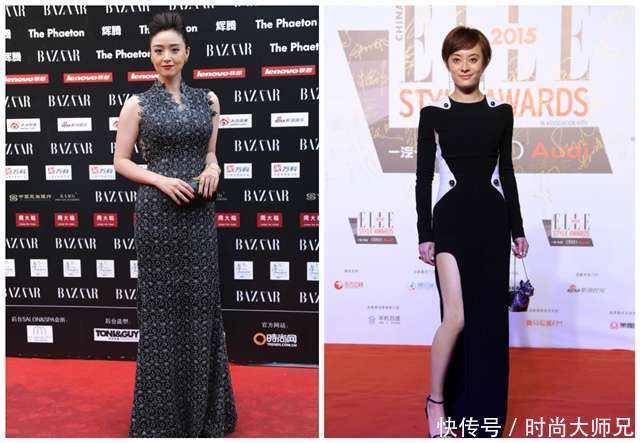 当90斤孙俪与110斤蒋欣同穿包臀裙，网友：终于有理由不减肥了！