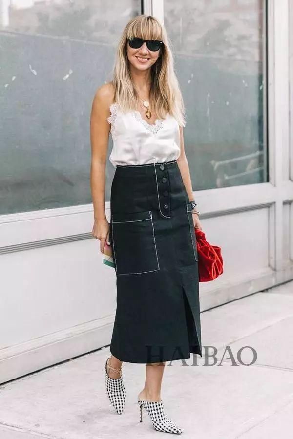 金秘书:铅笔裙怎么穿得高级又好看?教科书级别的穿法在这里!