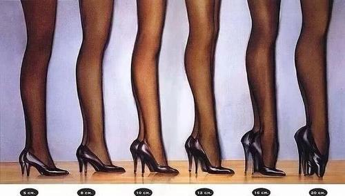 女人穿几厘米的高跟鞋最时髦好看?用身高科学判断