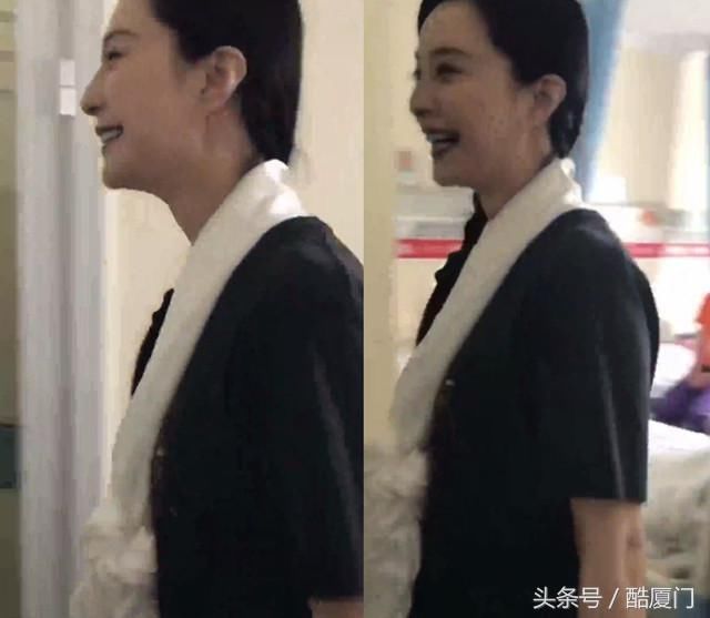 网曝范冰冰被抓关在看守所，本尊现身医院探望患病儿童力破谣言