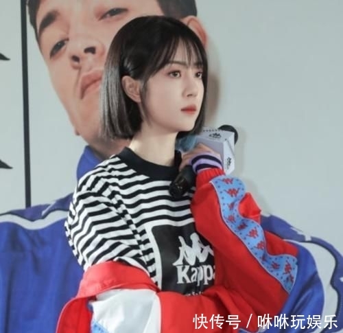 『李溪芮』继杨幂之后的又一位“腿精”,李溪芮校服配超短裤,满屏只剩腿了