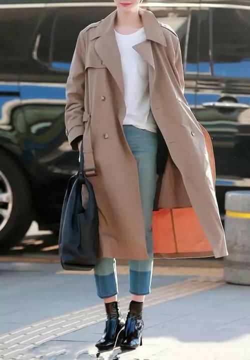  『不用』小个子女生不敢穿风衣？158身高不用担心，没有大长腿也能尝试！