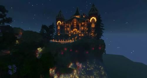 《我的世界》大神造出价值百万夜景 原料竟来自下界不值一文