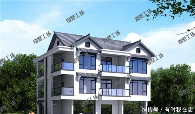 16套农村自建房别墅图纸，中式别墅雅致，2019建房就要百里挑一