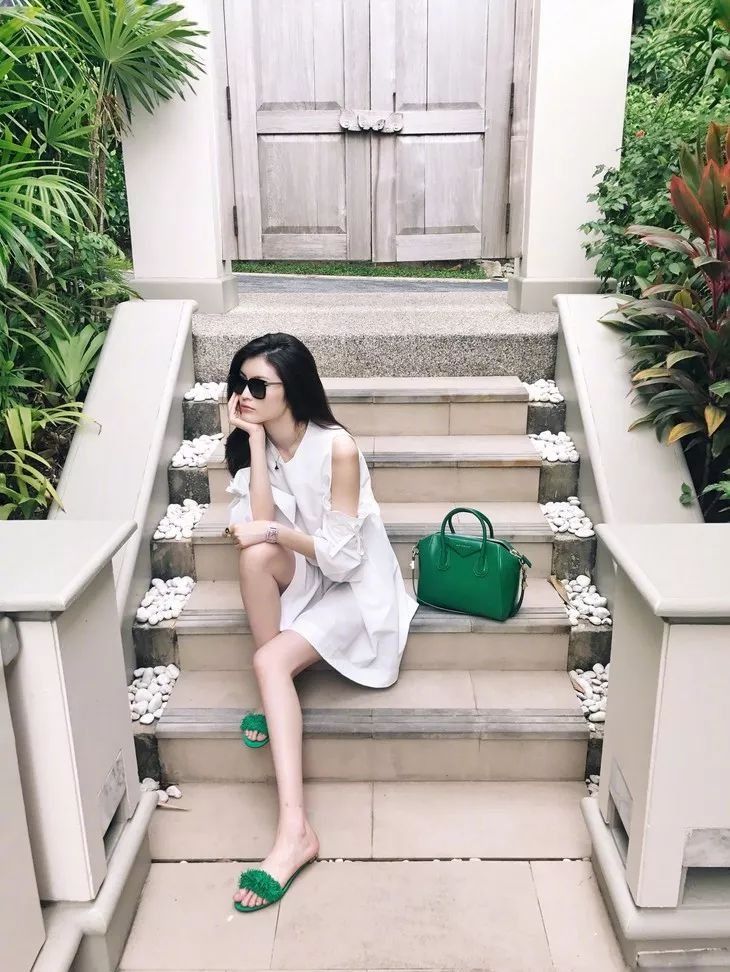 时髦办 | 何穗好爱印花，可一点不俗