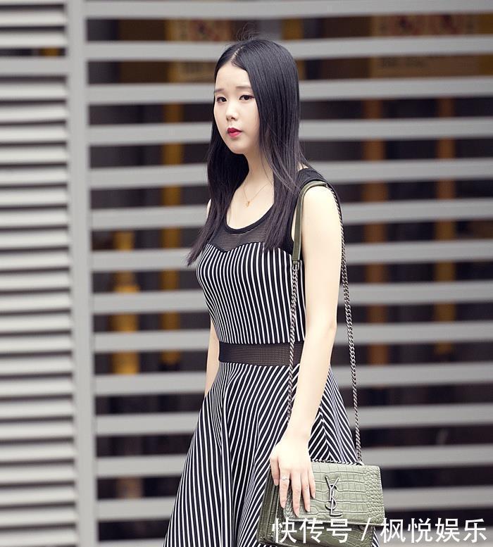  「秀气」街拍小姐姐的汉服比较秀气，有种小家碧玉的感觉