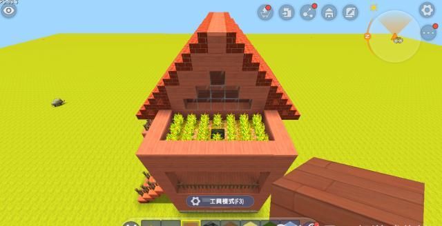  【楼梯】迷你世界：最好用的两层豪宅别墅，屋顶还能种麦子，长相太高了吧