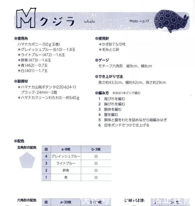  非洲：初学者也可以学习！ 毛线编织钩针非洲菊花形鲸(附图)