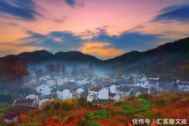婺源的秋天,藏着最不像人间的人间,简直要把摄影师逼疯