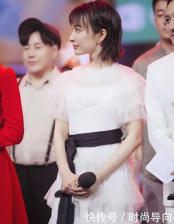 吴昕终于找到适合自己的发型了，网友：360度无死角的美啊