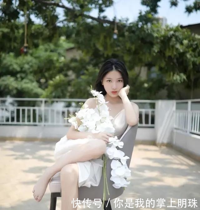 「如兰」清纯美少女,玉一样的美,气质如兰