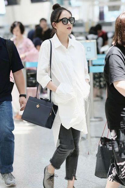 陈乔恩只不过梳个丸子头！瞬间年轻20岁，网友：最多19岁