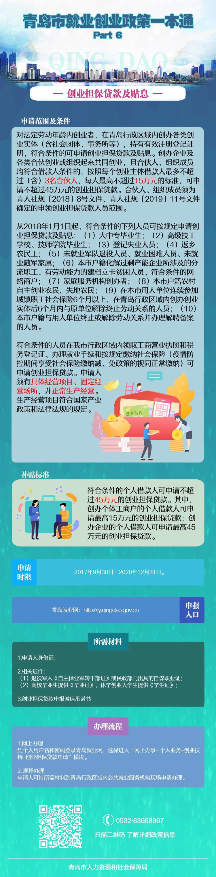  政策■青岛就业政策一本通发布 34项政策一次看明白