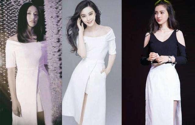 高圆圆“女神”穿裙子出席活动，这条裙子有强迫症的人不能看