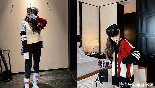  【拼出】春日出街，选择“拼色毛衣”：拼出的颜色，就是要你好看！