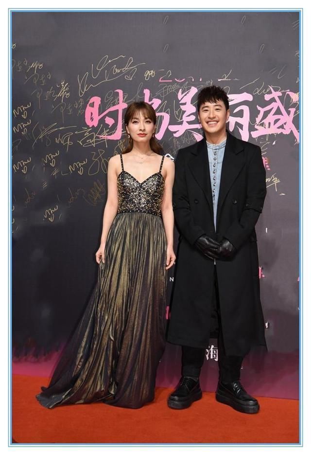 吴昕不过穿了件半身裙，不仅藏住了短粗腿，连小蛮腰都出来了！