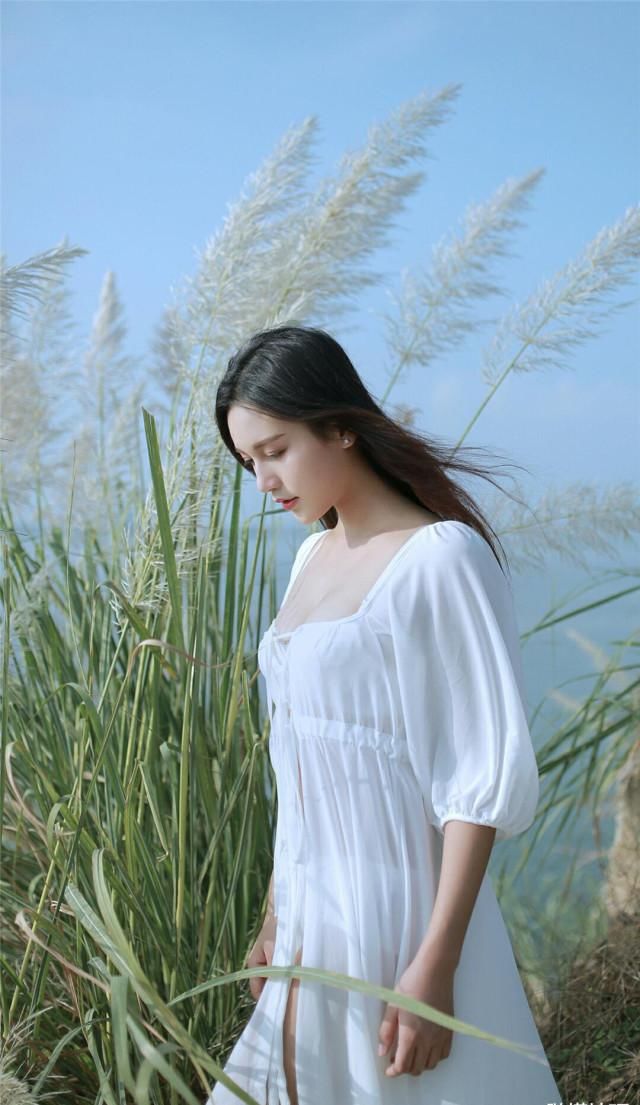  『五星』夏裙漂亮美女一天到晚笑眯眯的, 关键点五星好评!