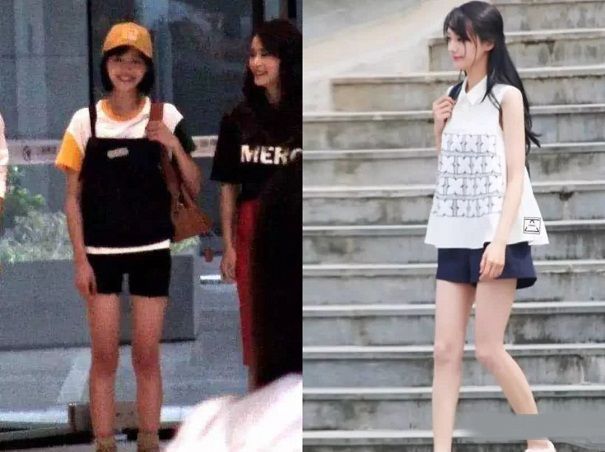 当蒋欣穿紧身短裤，当郑秀晶露出大腿……辣眼!