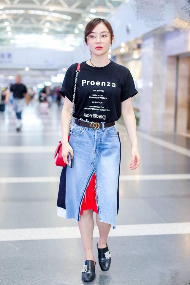 都说丑的“假裤子”，袁姗姗佟丽娅却抢着穿，网友：不懂这时尚！