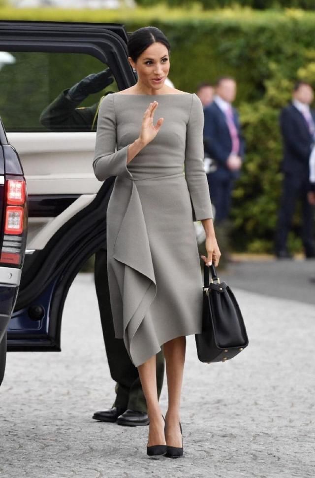 梅根会穿衣字还好看，爱尔兰出访一身行头竟140美元不到，秒售罄