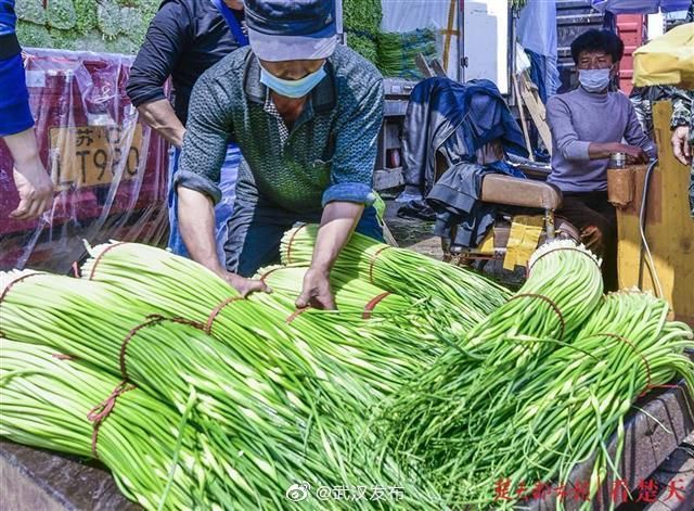  恢复■武汉城市生鲜陆续恢复营业，白沙洲大市场恢复繁忙场景