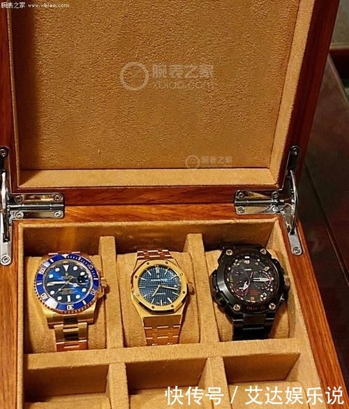  [全金蓝]人群中注定无法低调 入手全金款爱彼和劳力士