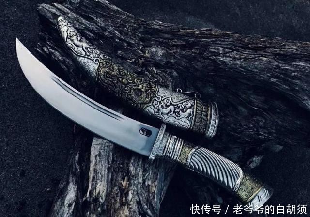 「鉴赏」藏族拉孜小弯刀—金龙