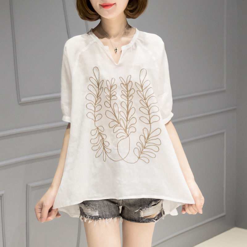 被表嫂身上的“棉麻装”，一眼给吸引住了，原来今年流行这么穿