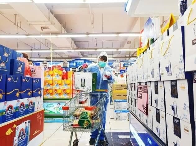  #接触#线上采购无接触配送，济宁高新区解决商超防疫人员密集难