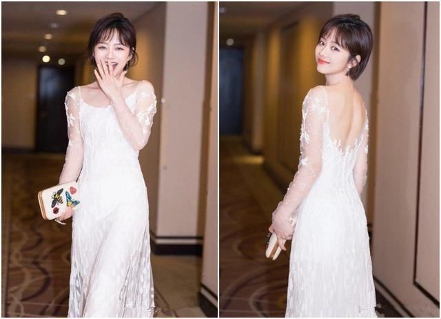 谭松韵一身简搭还能抢镜?网友:还不是衣服上的字亮了!